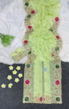 Jk 295 Crystal Tissue Embroidered Work Saree
